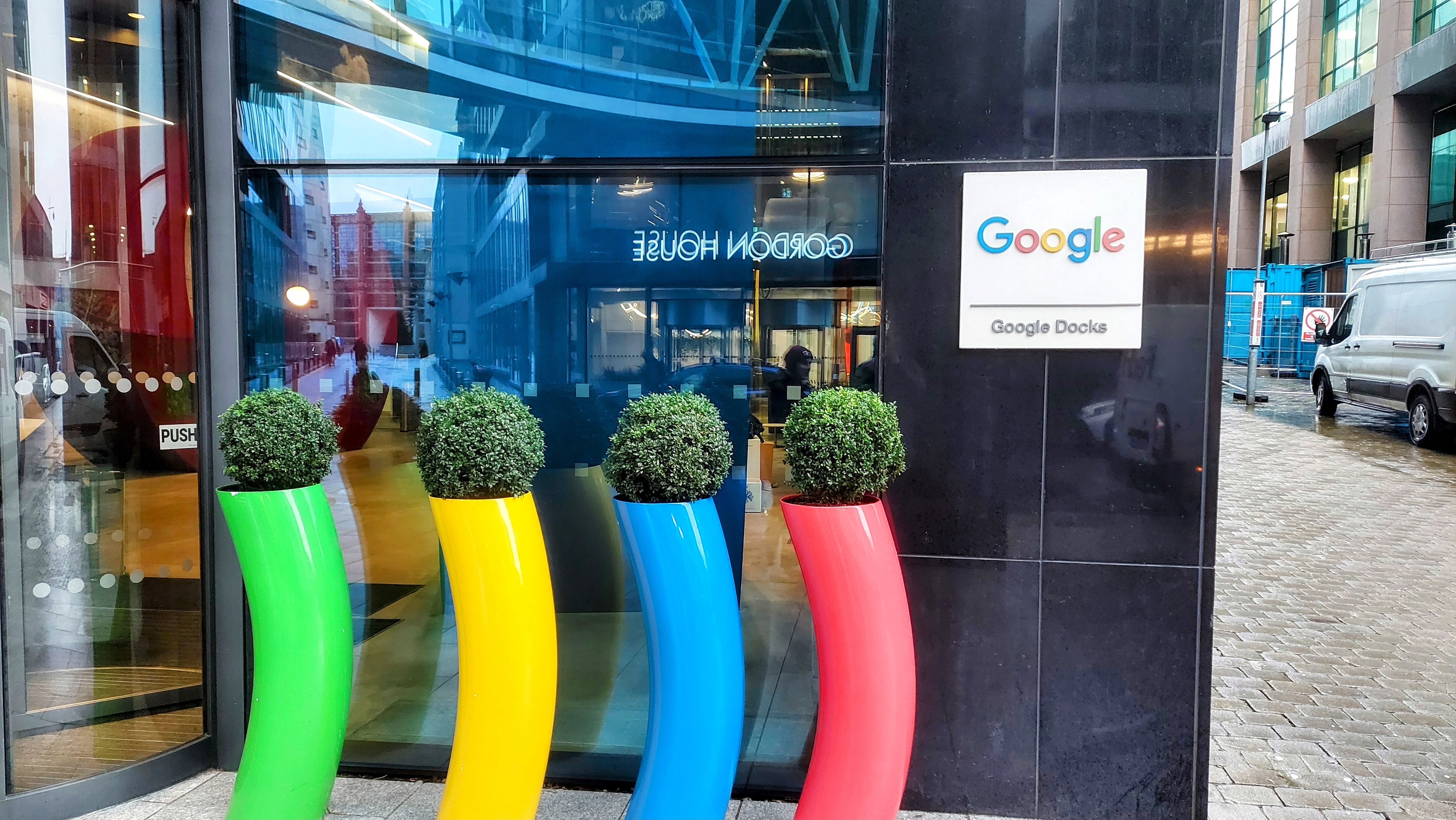 Google offices in Dublin. Archival photograph, 29 January 2024.